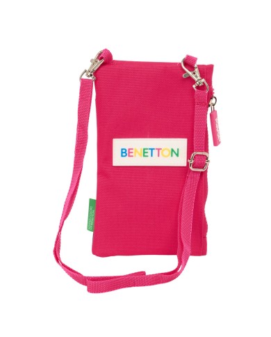 Borsa per Cellulare Benetton Cherry Ciliegia Blu Marino Borsa per Cellulare Benetton Cherry Ciliegia Blu Marino