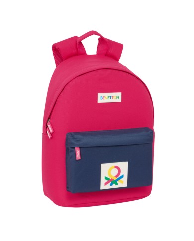 Zaino per Portatile Benetton benetton Ciliegia Blu Marino 31 x 41 x 16 cm