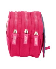 Necessaire Benetton Cherry Ciliegia Blu Marino 21,5 x 10 x 8 cm Necessaire Benetton Cherry Ciliegia Blu Marino 21,5 x 10 x 8 cm