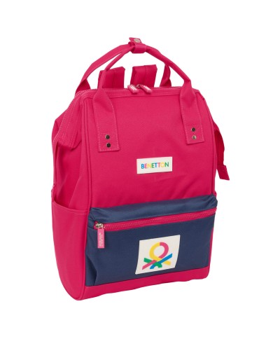 Zaino Casual Benetton benetton Ciliegia Blu Marino