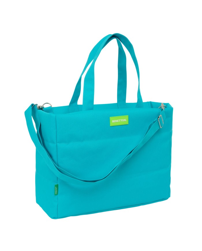 Valigetta per Portatile Benetton Summer Azzurro 40 x 31 x 17 cm Valigetta per Portatile Benetton Summer Azzurro 40 x 31 x 17 cm