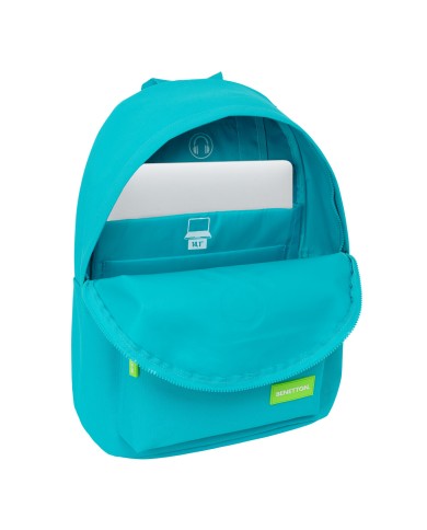 Zaino per Portatile Benetton benetton Azzurro 31 x 41 x 16 cm