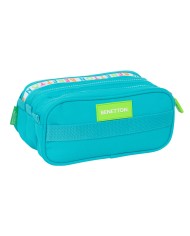 Necessaire Benetton Summer Azzurro 21,5 x 10 x 8 cm Necessaire Benetton Summer Azzurro 21,5 x 10 x 8 cm