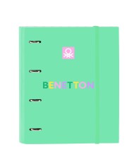 Raccoglitore ad anelli Benetton Summer Azzurro 27 x 32 x 3.5 cm