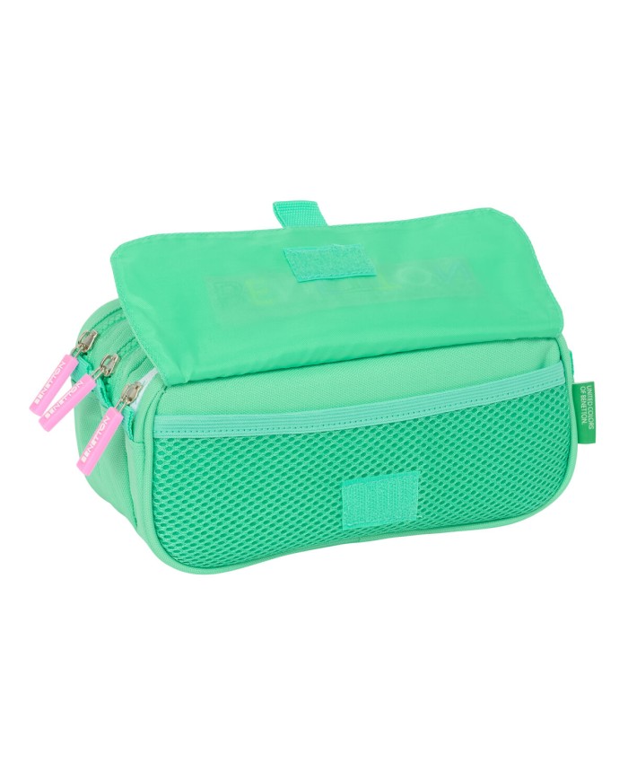 Portaoggetti Triplo Benetton Mint Verde 21,5 x 10 x 8 cm Portaoggetti Triplo Benetton Mint Verde 21,5 x 10 x 8 cm