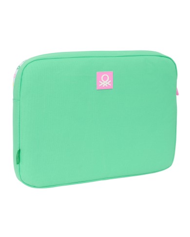 Custodia per Portatile Benetton Mint Verde 15,6'' 39,5 x 27,5 x 3,5 cm