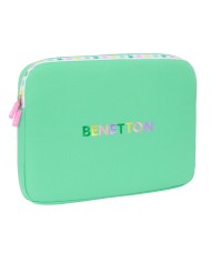 Custodia per Portatile Benetton Mint Verde 15,6'' 39,5 x 27,5 x 3,5 cm Custodia per Portatile Benetton Mint Verde 15,6'' 39,5 x 27,5 x 3,5 cm