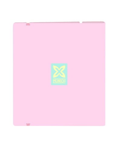 Raccoglitore ad anelli Munich Candy Rosa 27 X 32 X 4 cm