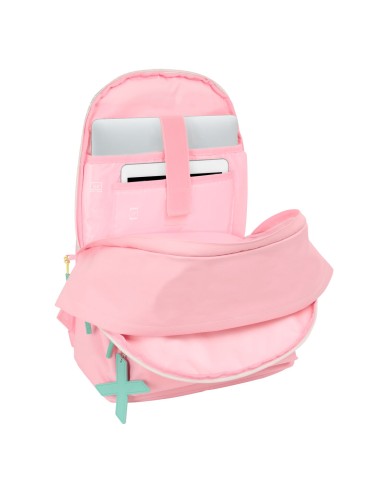 Zaino Scuola Munich +usb munich Rosa 31 x 44 x 18 cm