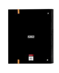 Raccoglitore ad anelli Munich Lagoon Nero 27 x 32 x 3.5 cm Raccoglitore ad anelli Munich Lagoon Nero 27 x 32 x 3.5 cm