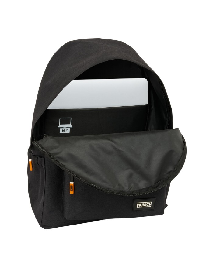 Zaino per Portatile Munich Lagoon Nero 31 x 43 x 13 cm Zaino per Portatile Munich Lagoon Nero 31 x 43 x 13 cm