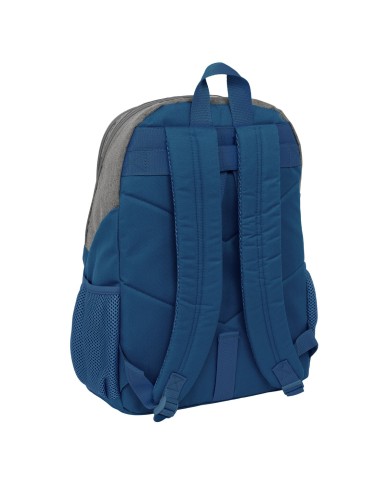 Zaino Scuola Munich Street Azzurro Grigio 32 x 44 x 16 cm