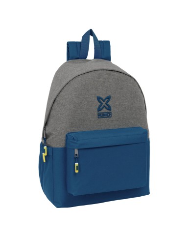 Zaino per Portatile Munich Street Azzurro Grigio 31 x 43 x 13 cm