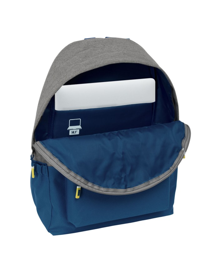 Zaino per Portatile Munich Street Azzurro Grigio 31 x 43 x 13 cm