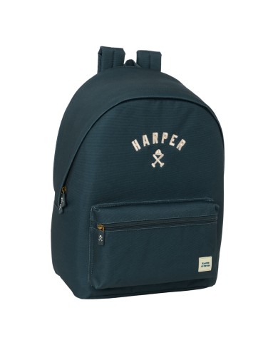 Zaino per Portatile Harper & Neyer Blu Marino 31 x 44 x 18 cm