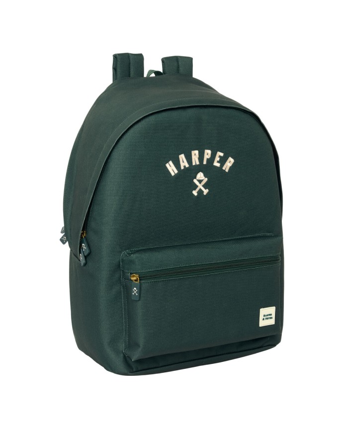 Zaino per Portatile Harper & Neyer Verde scuro 31 x 44 x 18 cm