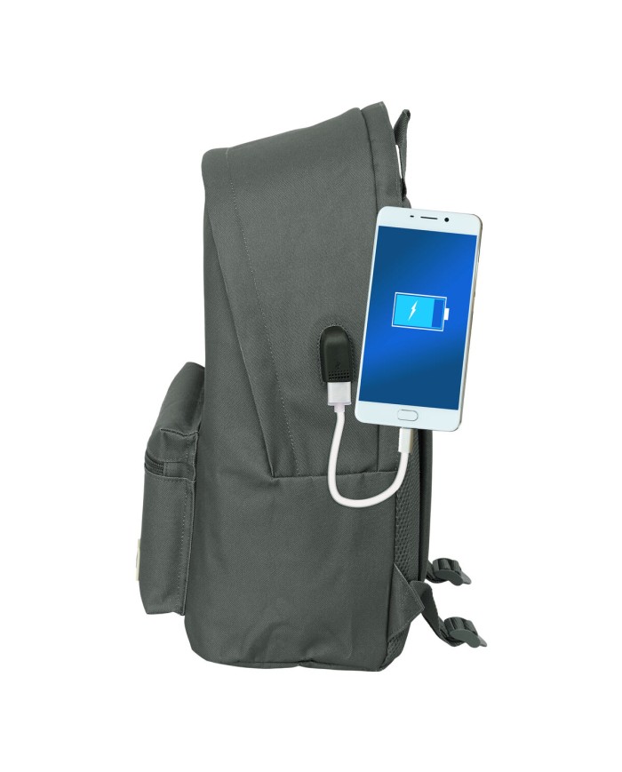 Zaino per Portatile Harper & Neyer +usb harper & neyer Grigio 31 x 44 x 18 cm Zaino per Portatile Harper & Neyer +usb harper & neyer Grigio 31 x 44 x 18 cm