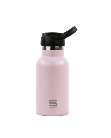 Bottiglia Térmica Safta Rosa empolvado Rosa Silicone Acciaio inossidabile