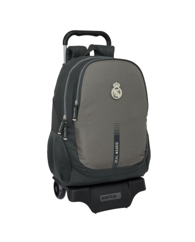 Trolley per la Scuola Real Madrid C.F. Grigio 32 x 44 x 16 cm