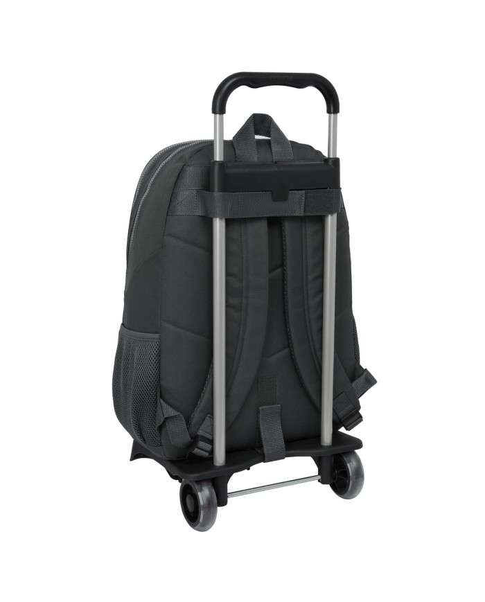 Trolley per la Scuola Real Madrid C.F. Grigio 32 x 44 x 16 cm Trolley per la Scuola Real Madrid C.F. Grigio 32 x 44 x 16 cm