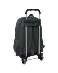 Trolley per la Scuola Real Madrid C.F. Grigio 32 x 44 x 16 cm Trolley per la Scuola Real Madrid C.F. Grigio 32 x 44 x 16 cm