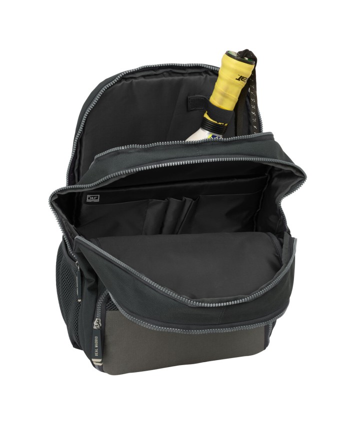 Zaino Scuola Real Madrid C.F. Grigio 30 x 42 x 17 cm Zaino Scuola Real Madrid C.F. Grigio 30 x 42 x 17 cm