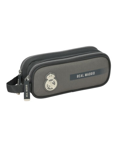 Necessaire Real Madrid C.F. Grigio 21 x 8 x 6 cm Necessaire Real Madrid C.F. Grigio 21 x 8 x 6 cm
