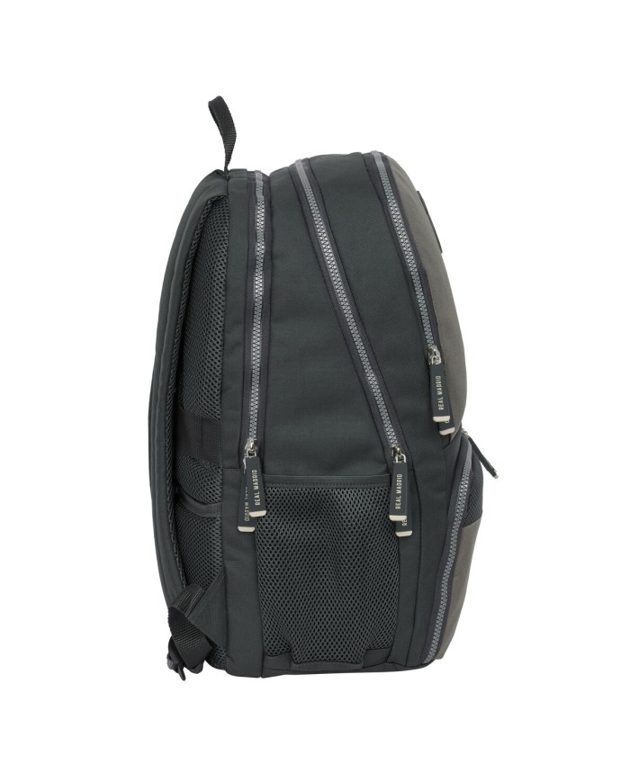 Zaino Scuola Real Madrid C.F. Grigio 30 x 42 x 17 cm Zaino Scuola Real Madrid C.F. Grigio 30 x 42 x 17 cm