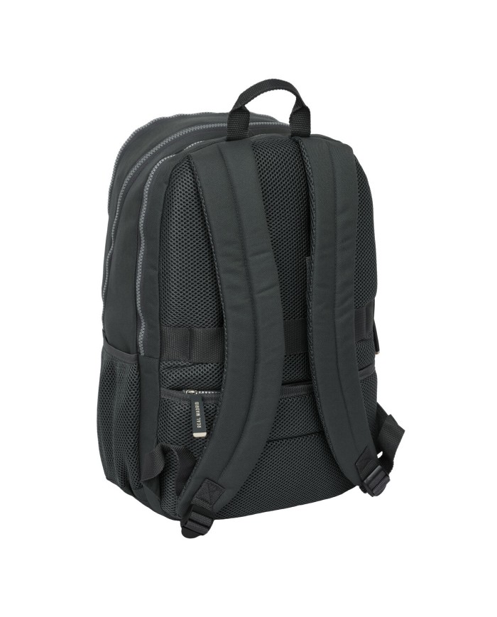 Zaino Scuola Real Madrid C.F. Grigio 30 x 42 x 17 cm Zaino Scuola Real Madrid C.F. Grigio 30 x 42 x 17 cm