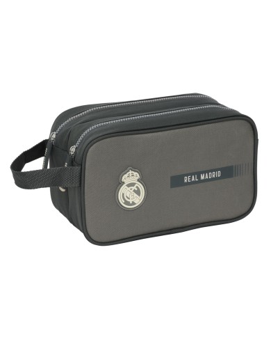 Necessaire da Viaggio Real Madrid C.F. Grigio Sportivo 26 x 15 x 12.5 cm Necessaire da Viaggio Real Madrid C.F. Grigio Sportivo 26 x 15 x 12.5 cm