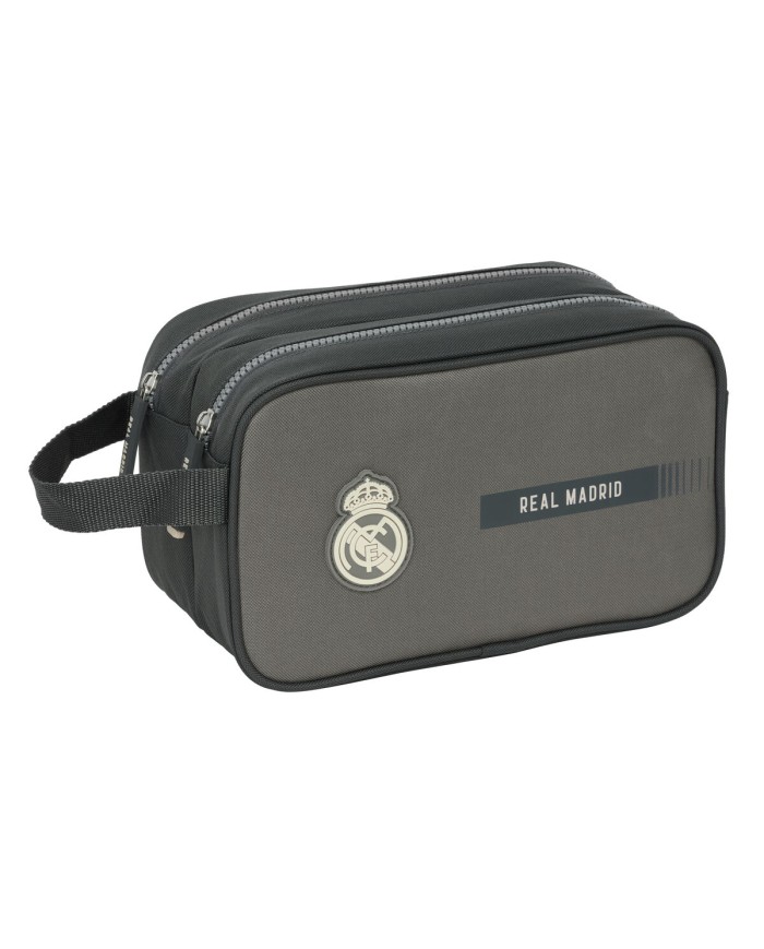 Necessaire da Viaggio Real Madrid C.F. Grigio Sportivo 26 x 15 x 12.5 cm