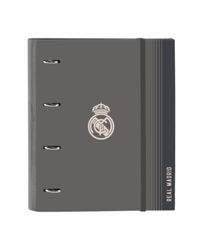 Raccoglitore ad anelli Real Madrid C.F. Grigio 27 x 32 x 3.5 cm Raccoglitore ad anelli Real Madrid C.F. Grigio 27 x 32 x 3.5 cm