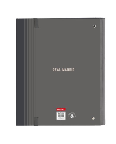 Raccoglitore ad anelli Real Madrid C.F. Grigio 27 x 32 x 3.5 cm Raccoglitore ad anelli Real Madrid C.F. Grigio 27 x 32 x 3.5 cm