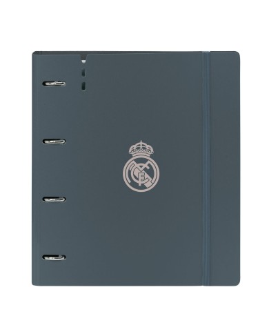 Raccoglitore ad anelli Real Madrid C.F. Grigio 27 X 32 X 4 cm Raccoglitore ad anelli Real Madrid C.F. Grigio 27 X 32 X 4 cm
