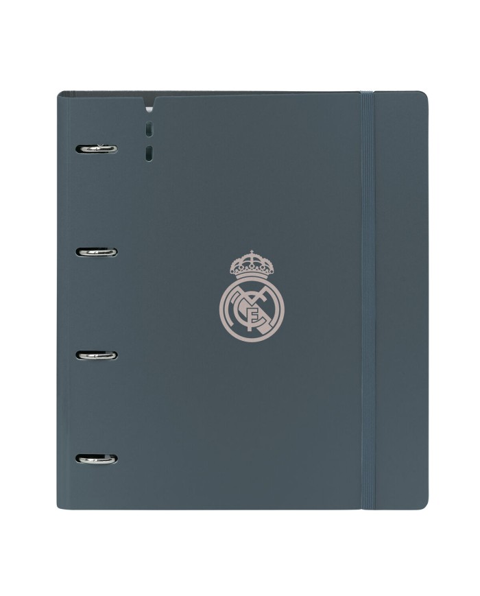 Raccoglitore ad anelli Real Madrid C.F. Grigio 27 X 32 X 4 cm Raccoglitore ad anelli Real Madrid C.F. Grigio 27 X 32 X 4 cm