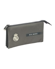 Necessaire Real Madrid C.F. Grigio 21 x 8 x 7 cm Necessaire Real Madrid C.F. Grigio 21 x 8 x 7 cm
