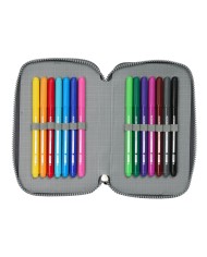 Necessaire Real Madrid C.F. Grigio 12.5 x 19.5 x 4 cm 29 Pezzi Necessaire Real Madrid C.F. Grigio 12.5 x 19.5 x 4 cm 29 Pezzi