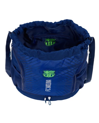 Zainetto con Cordini F.C. Barcelona Blu Marino 35 x 40 x 1 cm