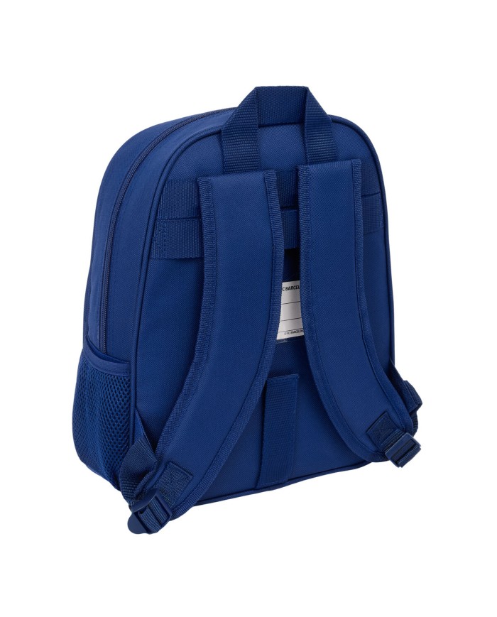 Zaino Scuola F.C. Barcelona Blu Marino 27 x 33 x 10 cm