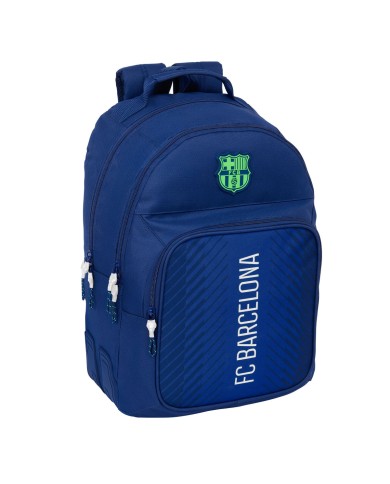 Zaino Scuola F.C. Barcelona Blu Marino 32 x 42 x 15 cm
