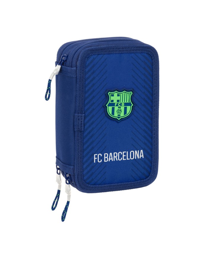 Plumier Triplo F.C. Barcelona Blu Marino 12,5 x 19,5 x 5,5 cm 37 Pezzi Plumier Triplo F.C. Barcelona Blu Marino 12,5 x 19,5 x 5,5 cm 37 Pezzi