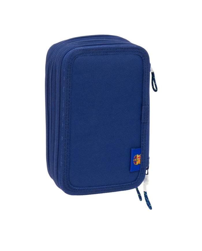 Plumier Triplo F.C. Barcelona Blu Marino 12,5 x 19,5 x 5,5 cm 37 Pezzi Plumier Triplo F.C. Barcelona Blu Marino 12,5 x 19,5 x 5,5 cm 37 Pezzi