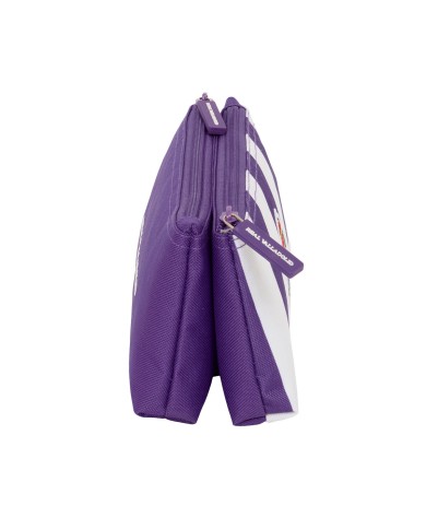 Necessaire da Viaggio Real Valladolid C.F. Bianco Viola Sportivo 22 x 10 x 8 cm Necessaire da Viaggio Real Valladolid C.F. Bianco Viola Sportivo 22 x 10 x 8 cm