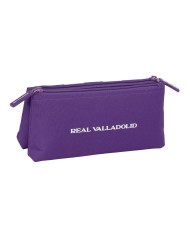Necessaire da Viaggio Real Valladolid C.F. Bianco Viola Sportivo 22 x 10 x 8 cm
