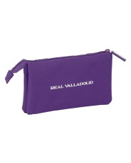 Necessaire Real Valladolid C.F. Bianco Viola 22 x 12 x 3 cm