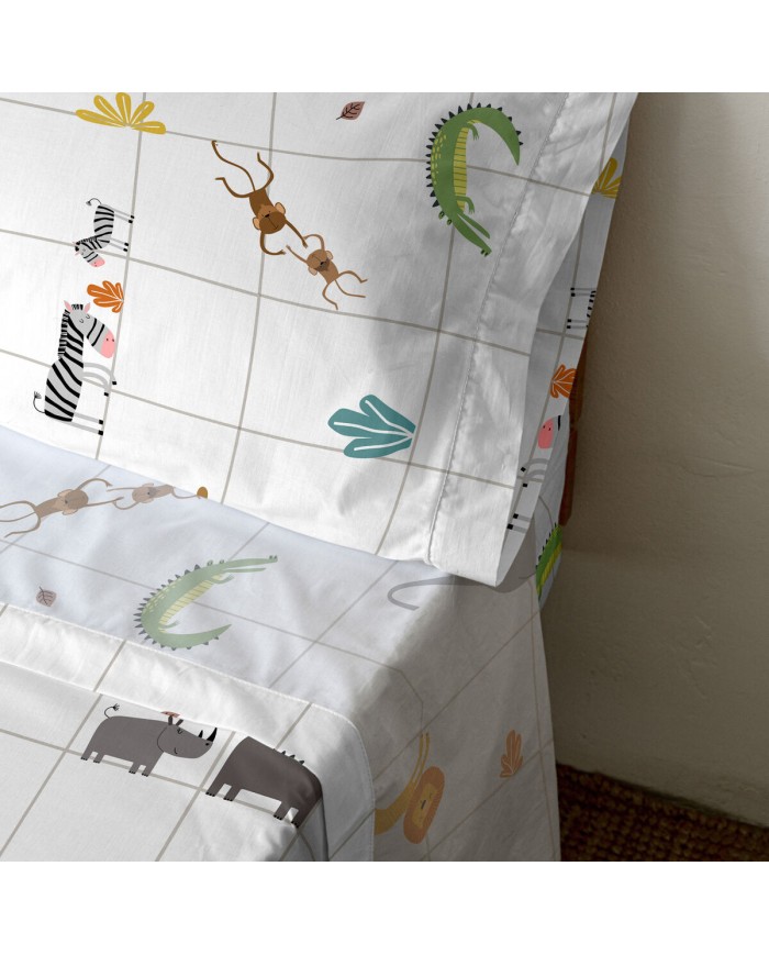 Set di Lenzuola HappyFriday HAPPYFRIDAY MINI Multicolore Singolo Set di Lenzuola HappyFriday HAPPYFRIDAY MINI Multicolore Singolo