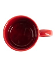 Set di Tazze Benetton Rosso Gres Pois 4 Pezzi Set di Tazze Benetton Rosso Gres Pois 4 Pezzi