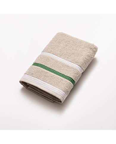 Asciugamano Benetton Beige 50 x 90 cm Righe