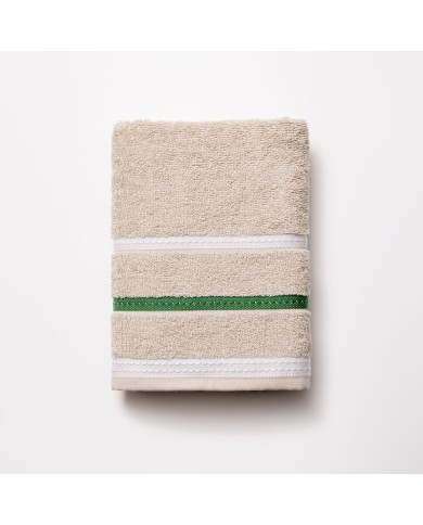 Asciugamano Benetton Beige 50 x 90 cm Righe