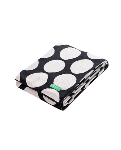 Coperta Benetton Nero Pois 140 x 190 cm Coperta Benetton Nero Pois 140 x 190 cm